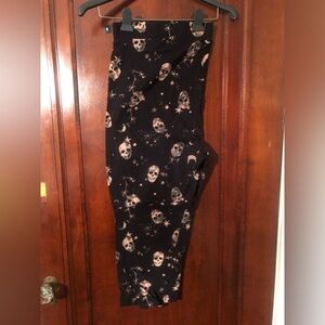 Skull, Moons, and Stars leggings (Torrid)